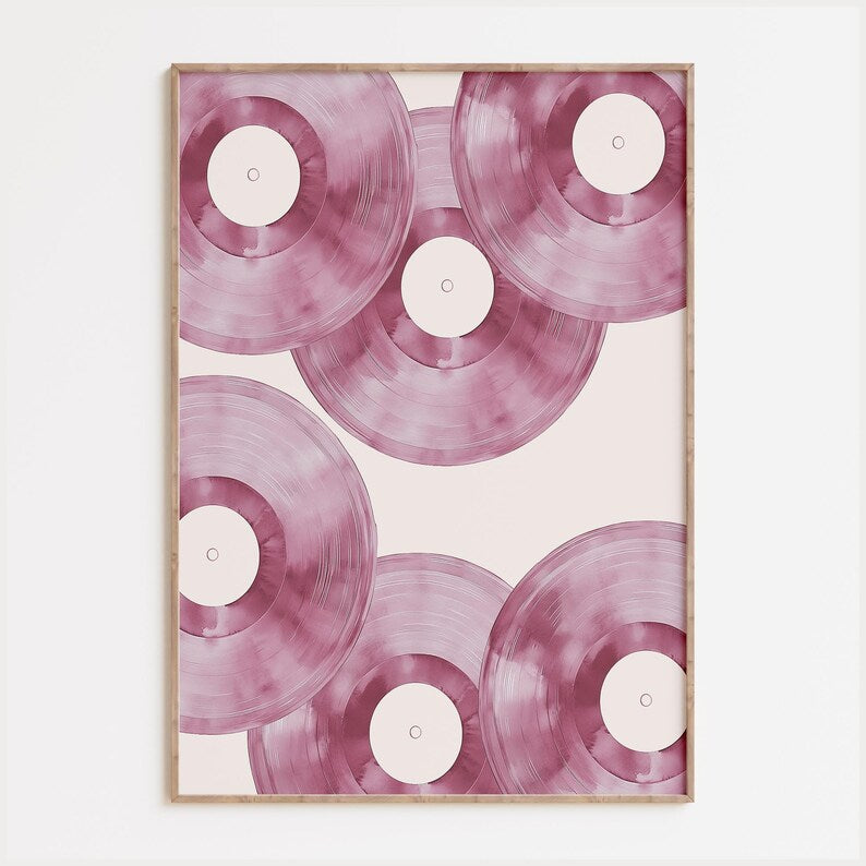 Vinyl Records Wall Art