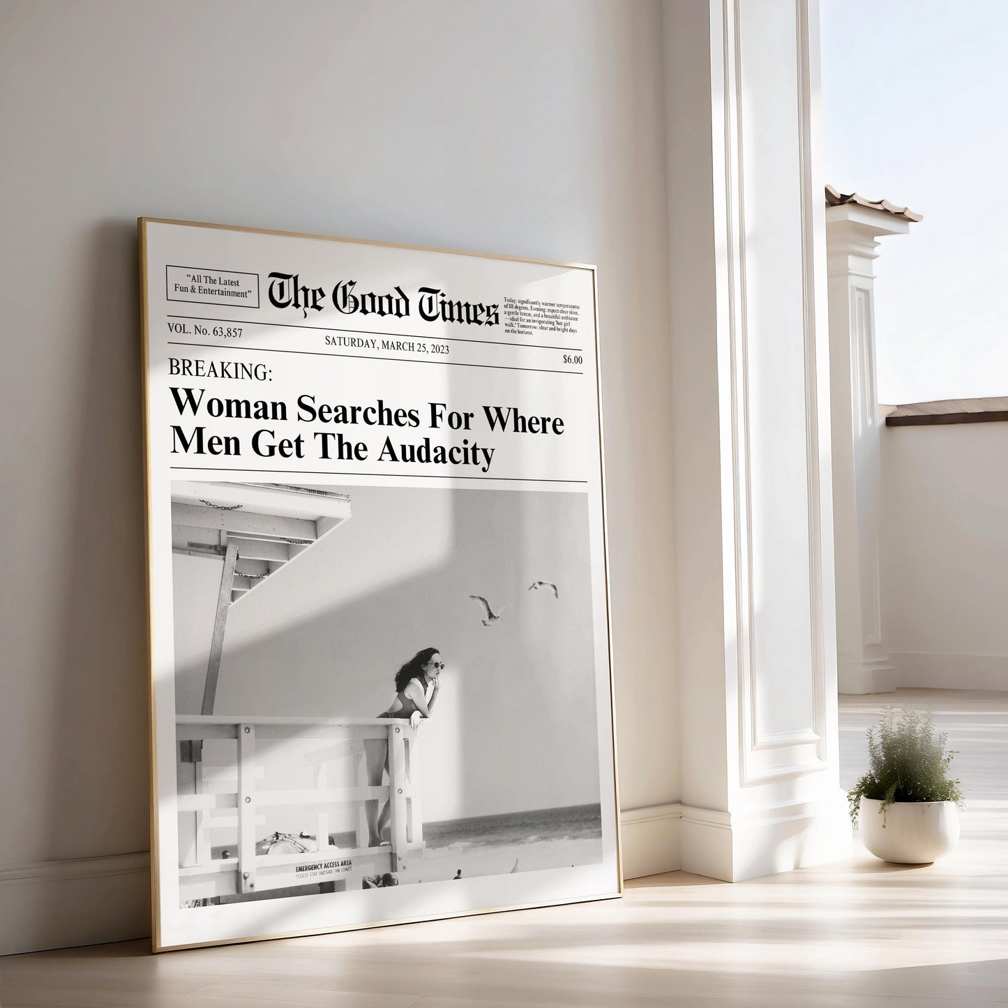 Funny Newspaper Print