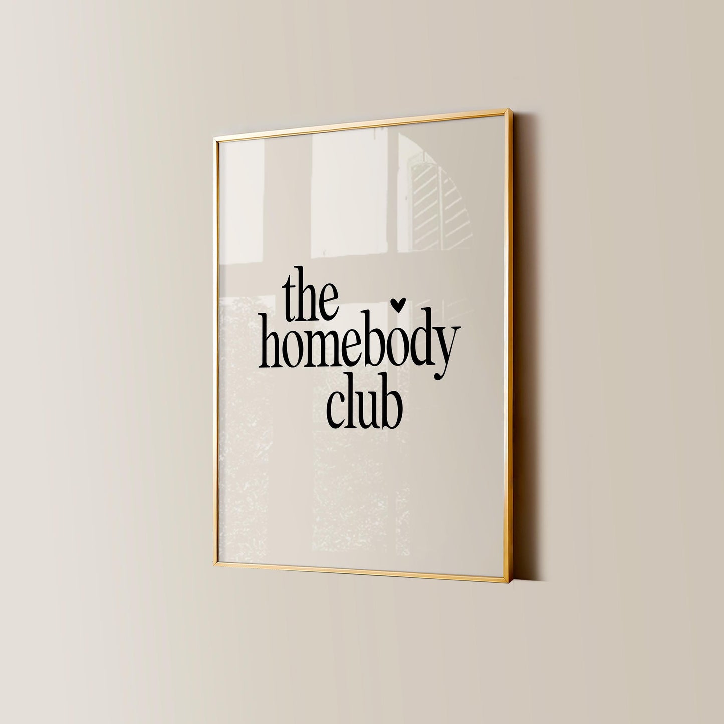 Homebody Club Print