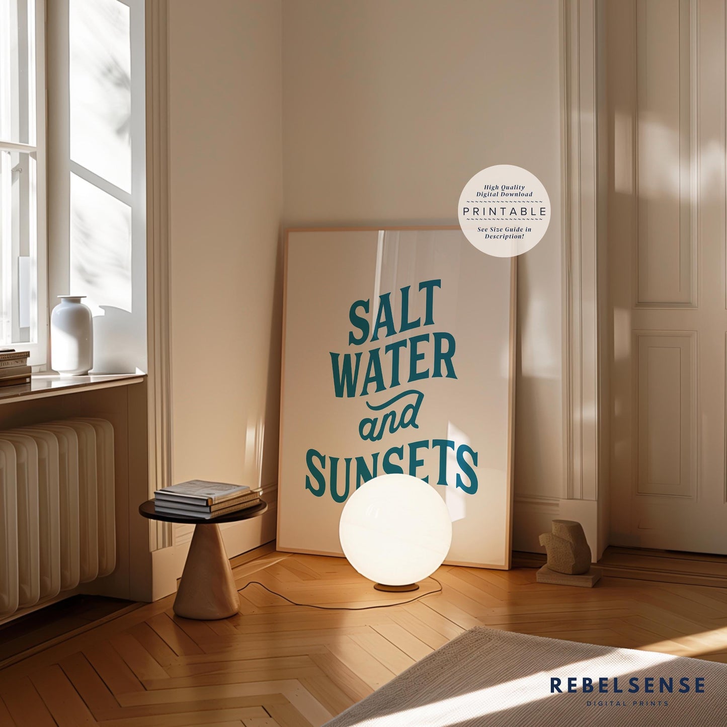 Saltwater and Sunsets Print