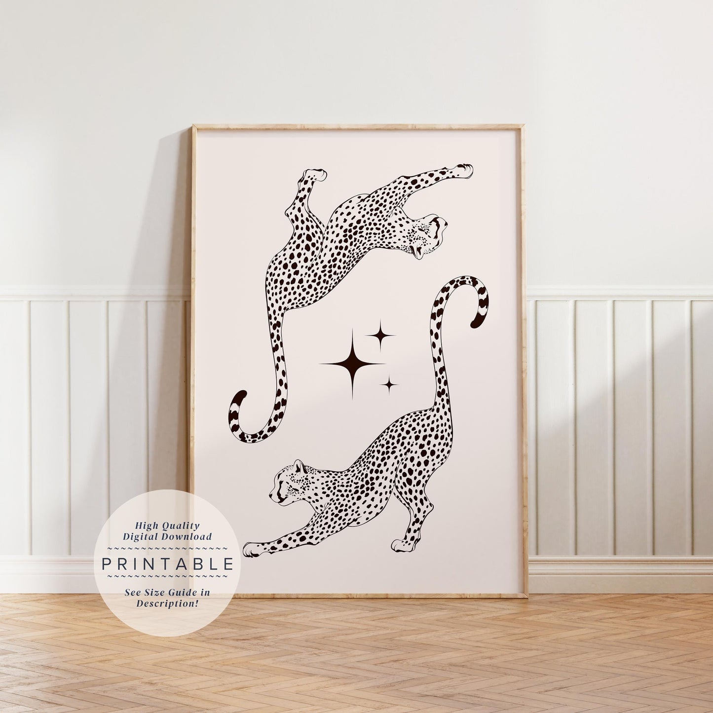 Cheetah Wall Art