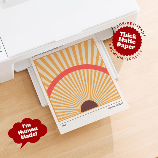 Here Comes The Sun Print