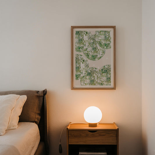 Disco Ball Print