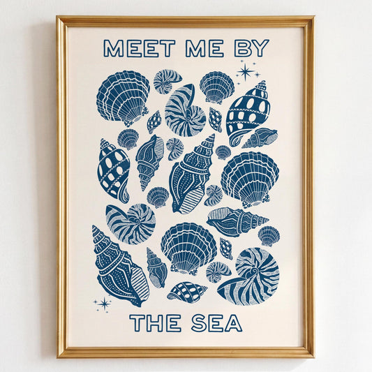 Meet Me By The Sea Print