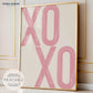 Light Pink XOXO Print