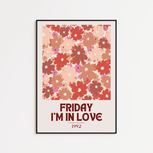 Pink Friday I'm In Love Print
