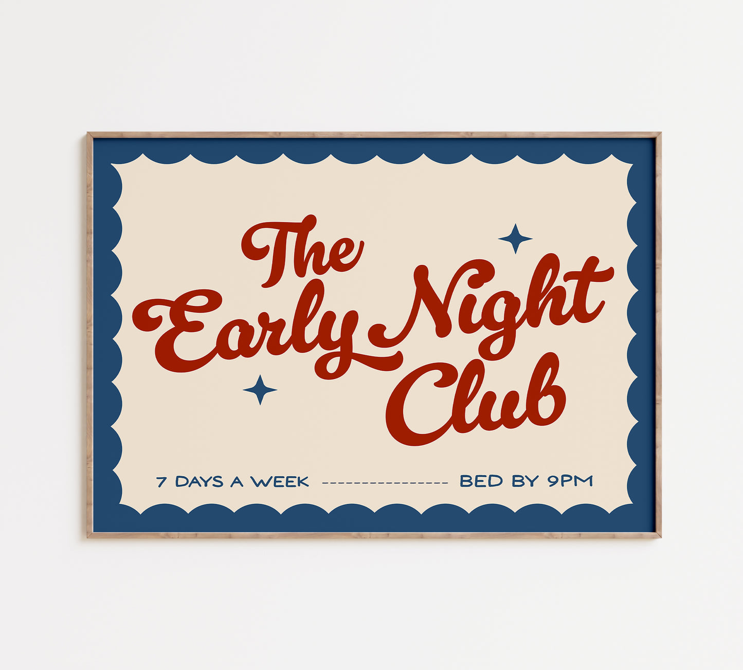 Early Night Club Print