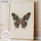 Leopard Butterfly Print