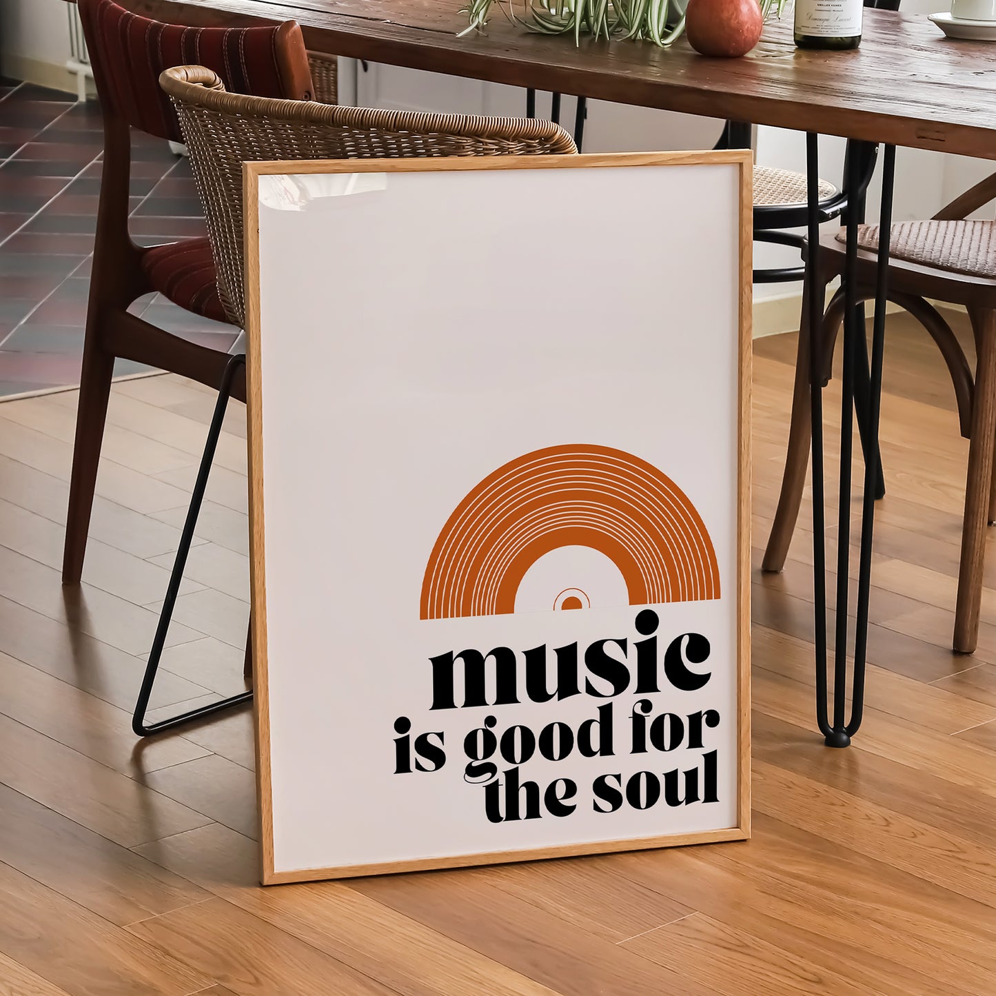 Music Is Good For The Soul Print