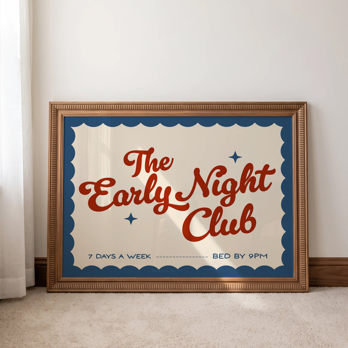 Early Night Club Print