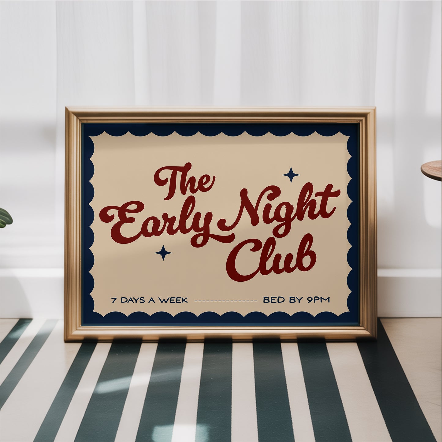 Early Night Club Print