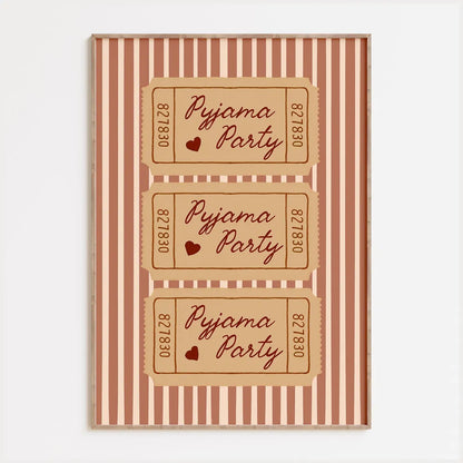 Pyjama Party Print