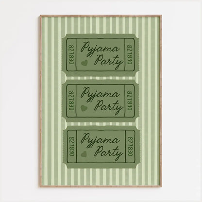 Pyjama Party Print