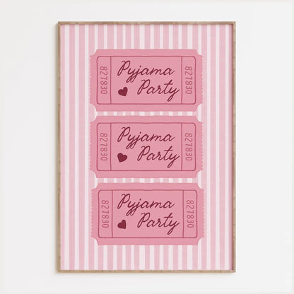 Pyjama Party Print
