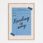 Library Card Print