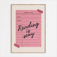 Library Card Print