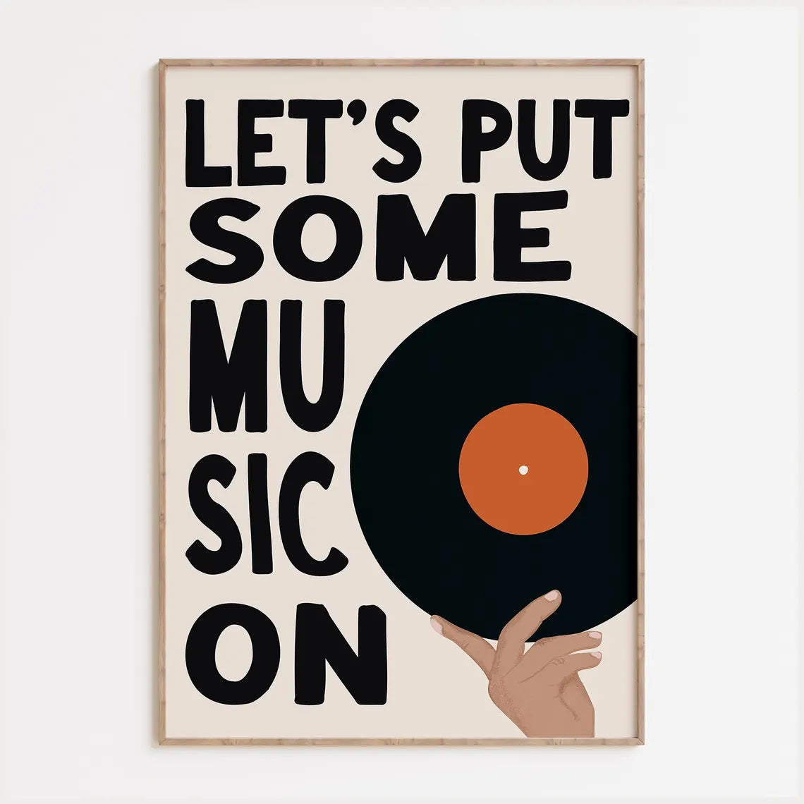 Put Some Music On Print