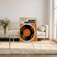 Retro Vinyl Festival Print