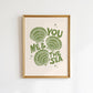 You Me and the Sea Print