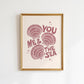 You Me and the Sea Print
