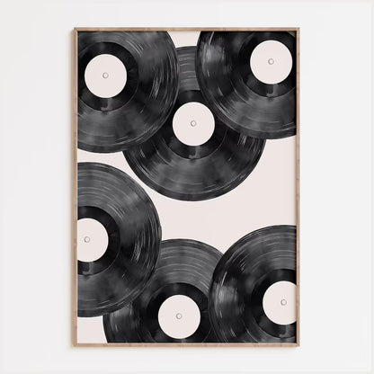 Vinyl Records Wall Art