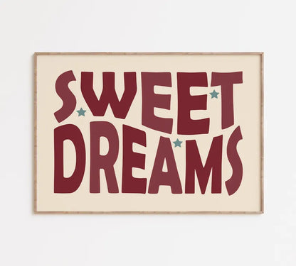 Retro Sweet Dreams Print