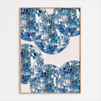 Disco Ball Print