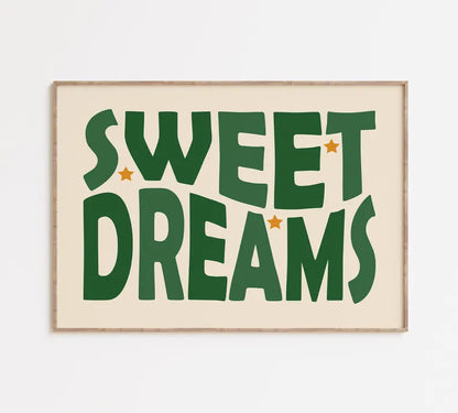 Retro Sweet Dreams Print