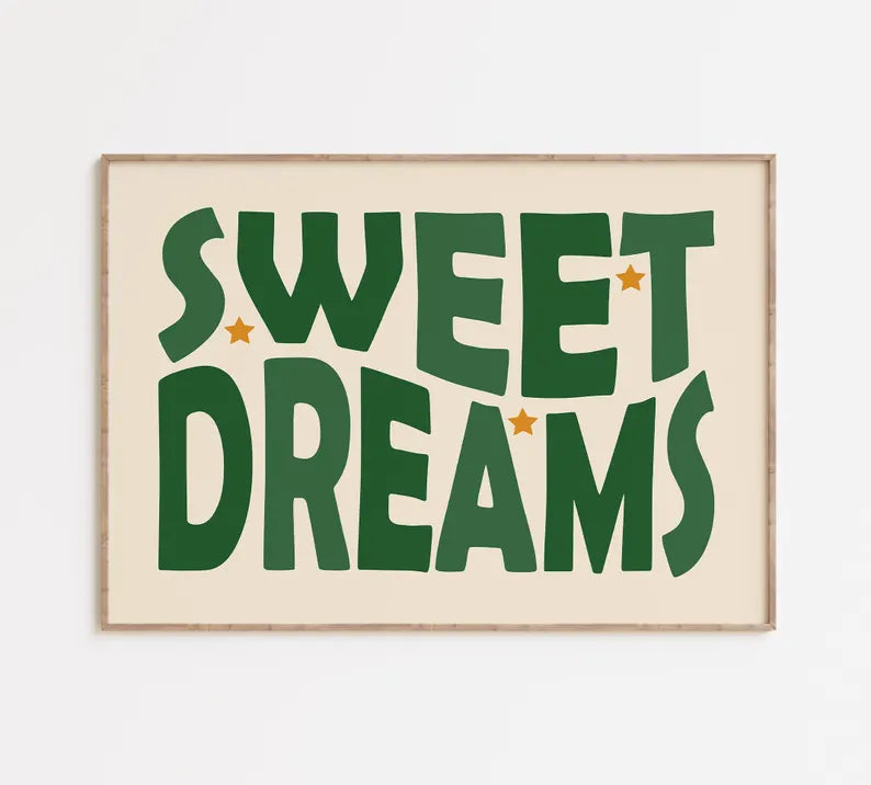 Retro Sweet Dreams Print