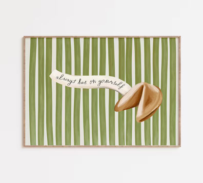 Fortune Cookie Print