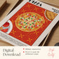 Italian Pizza Print