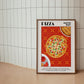 Italian Pizza Print