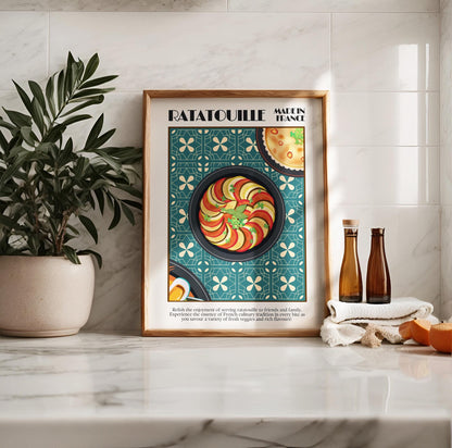 French Ratatouille Print