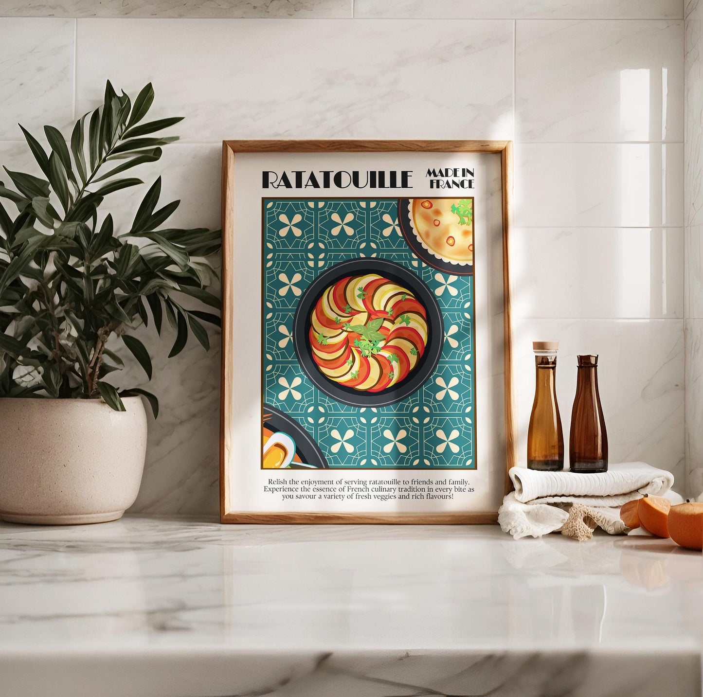 French Ratatouille Print