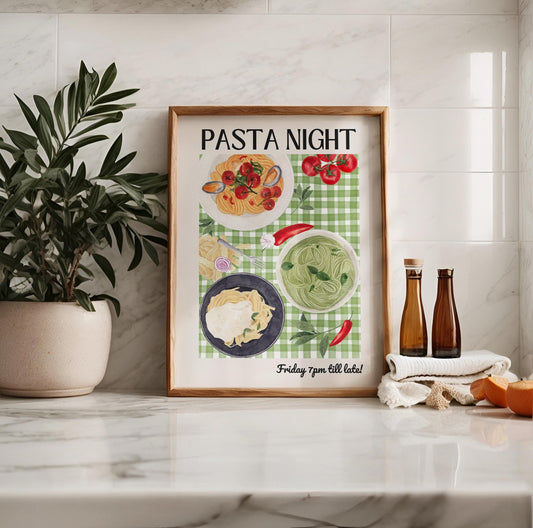 Pasta Night Print