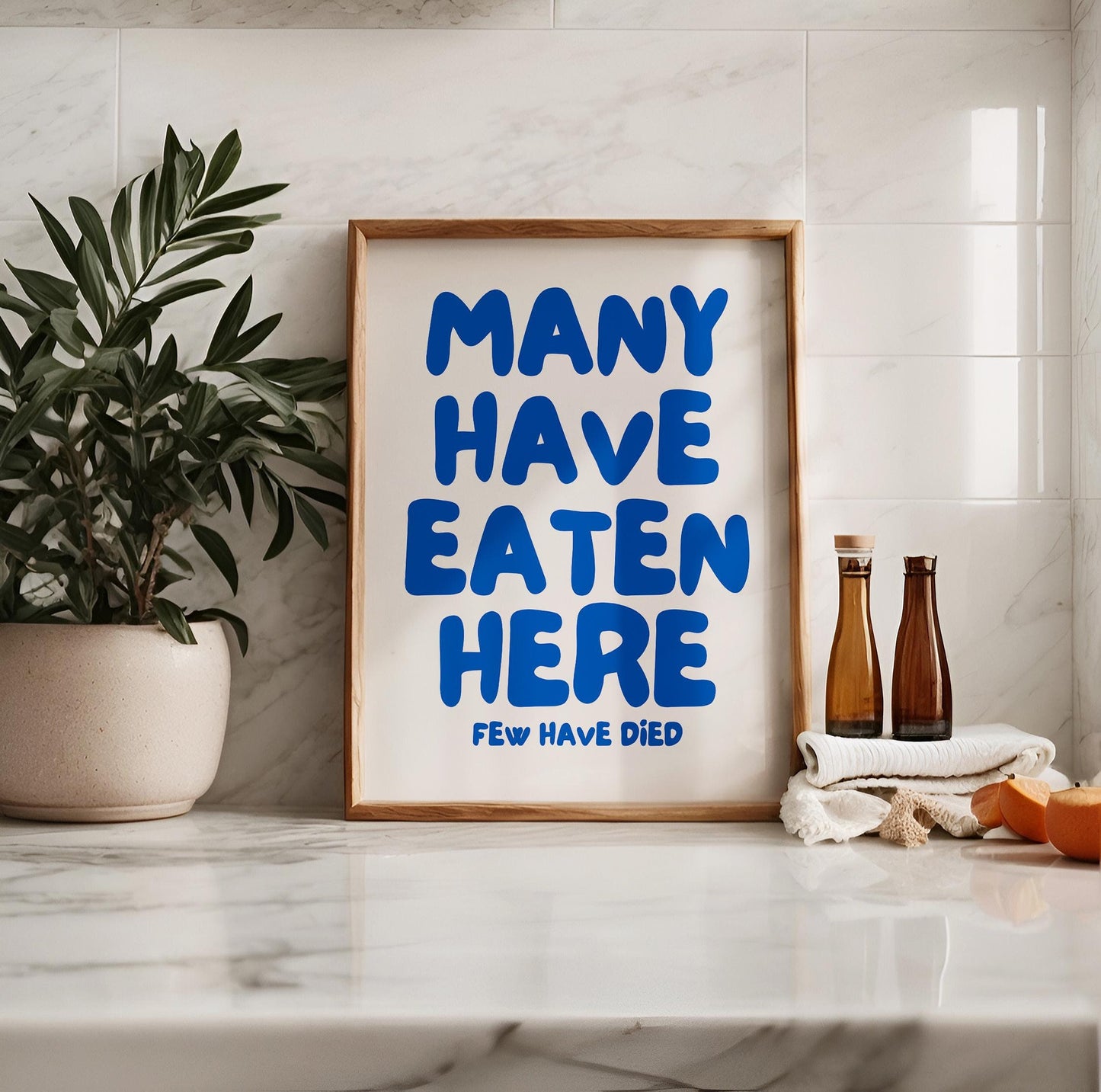 Funny Kitchen Print