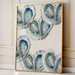 Blue Oyster Print