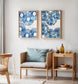 Blue Disco Set Of 2 Prints