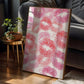 Pink Lips Kiss Print