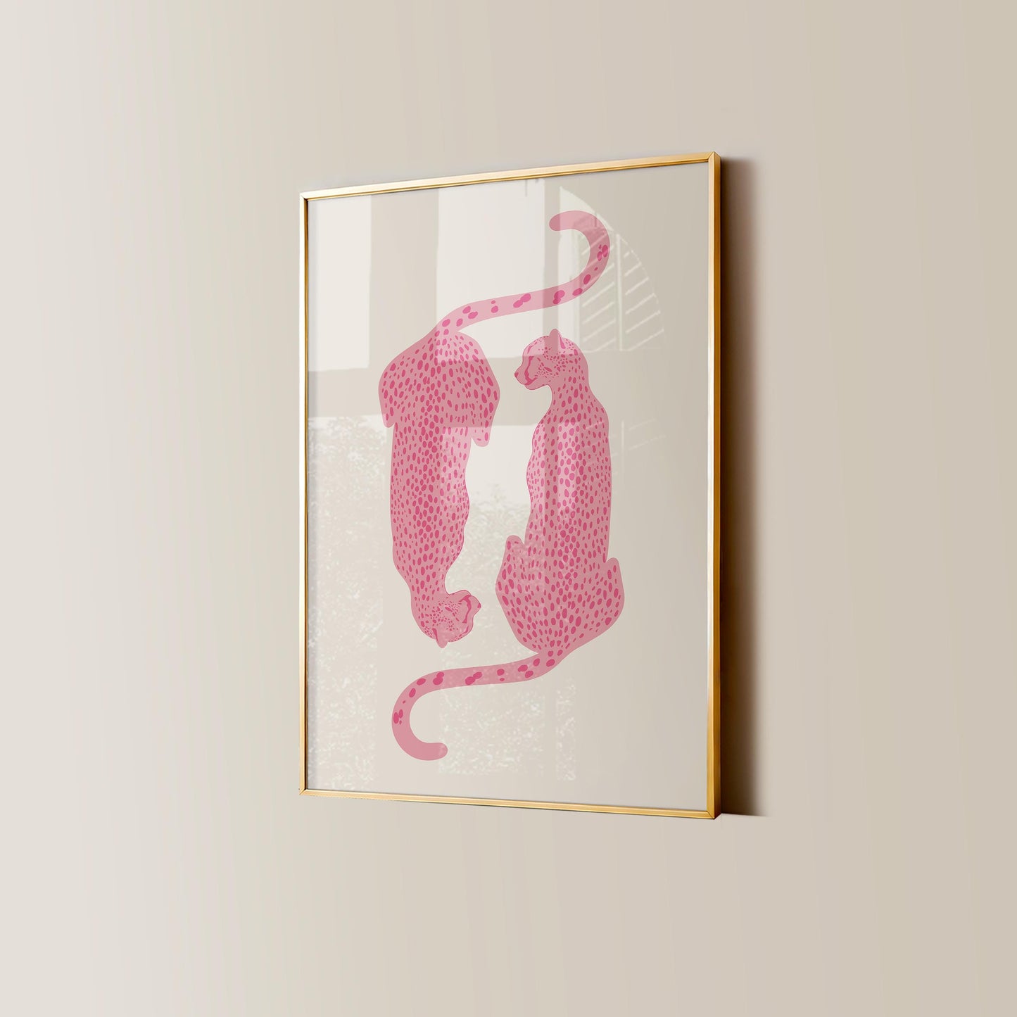 Pink Cheetah Print