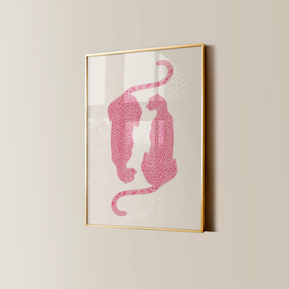 Pink Cheetah Print