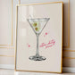 Extra Dirty Martini Print