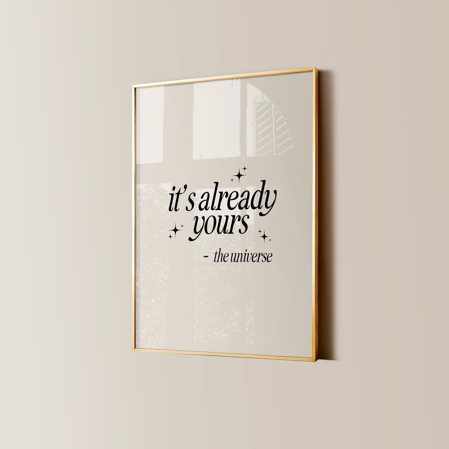 Retro Manifest Print