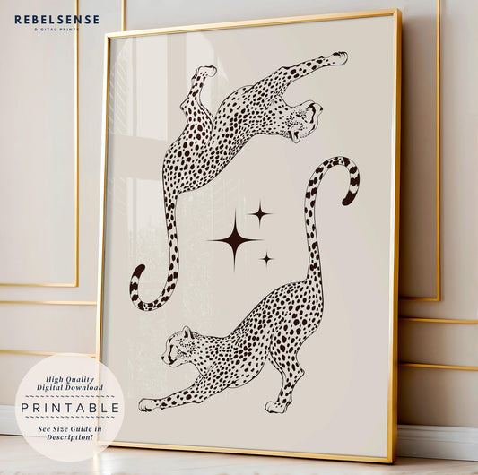 Cheetah Wall Art