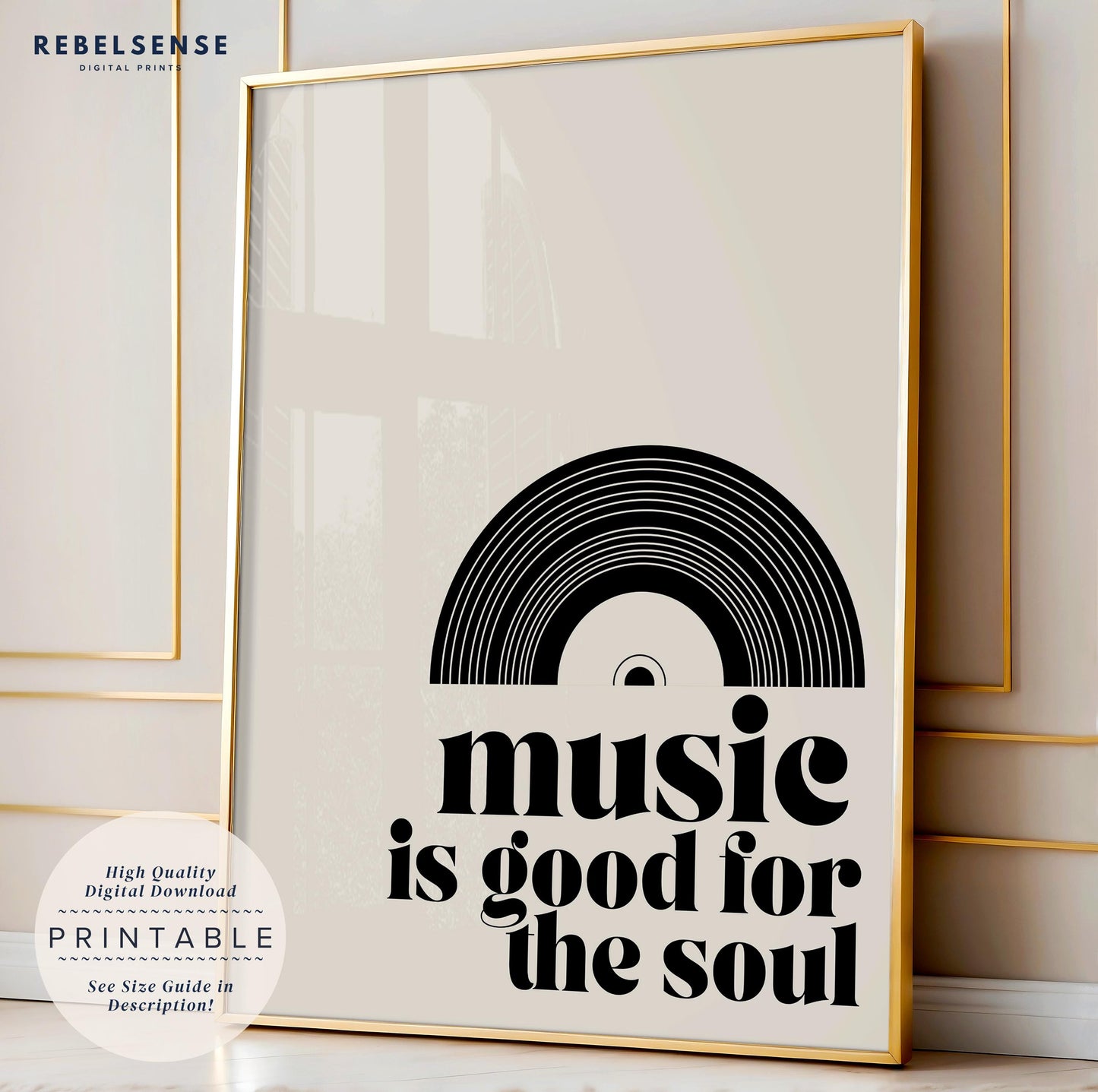 Music Quote Print