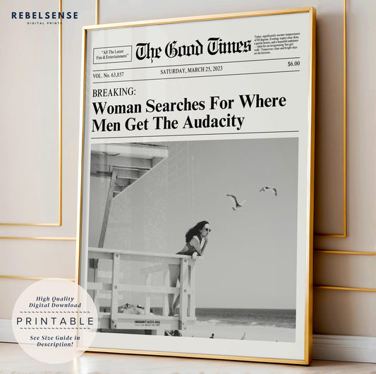 Funny Newspaper Print