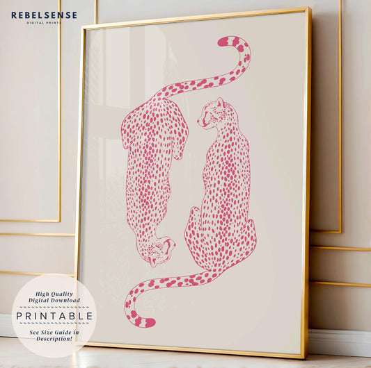 Pink Cheetah Print