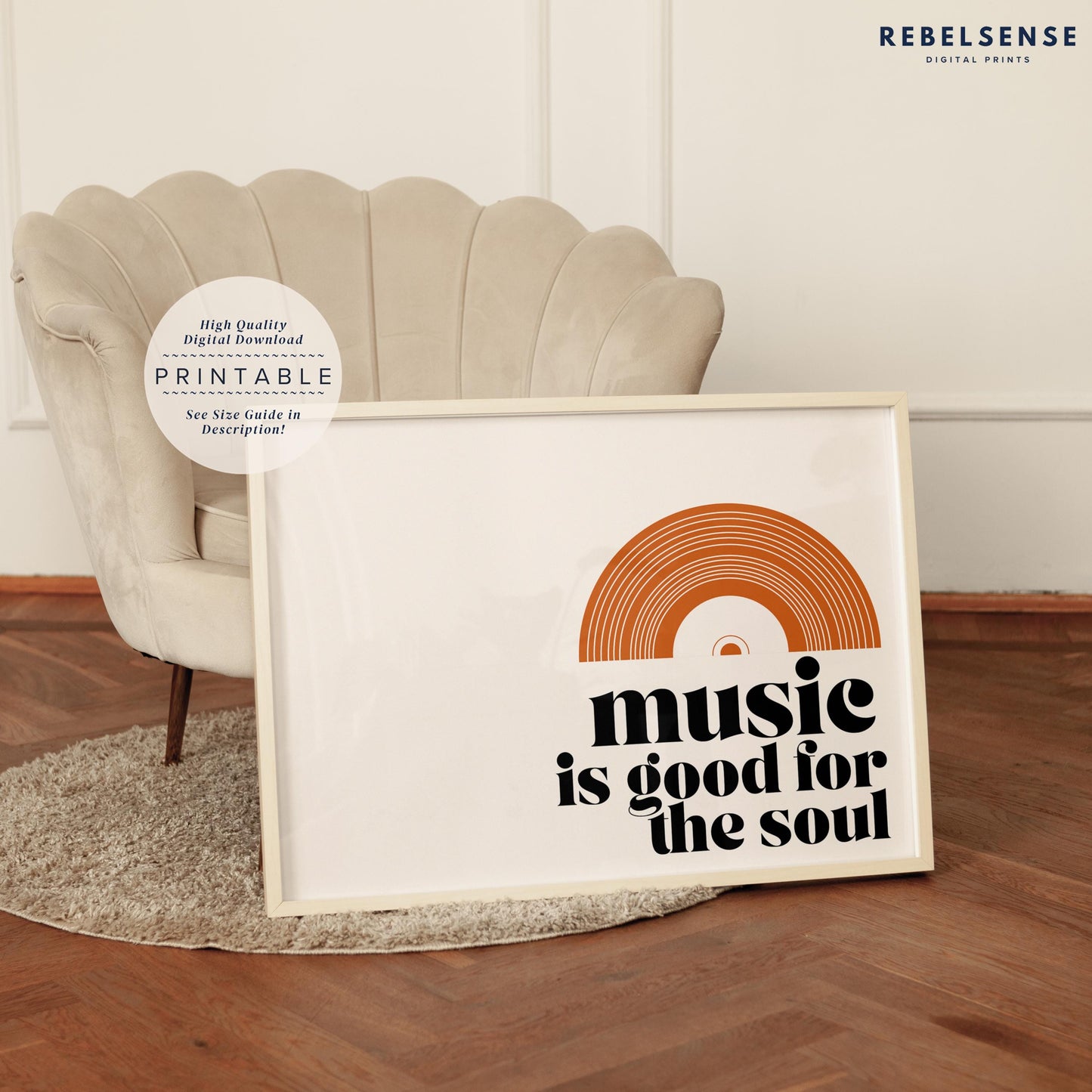 Music Is Good For The Soul Print