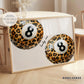 Leopard 8 Pool Ball Print