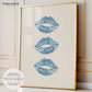 Blue Kiss Wall Art